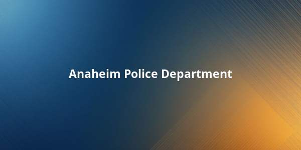 Anaheim Police Department