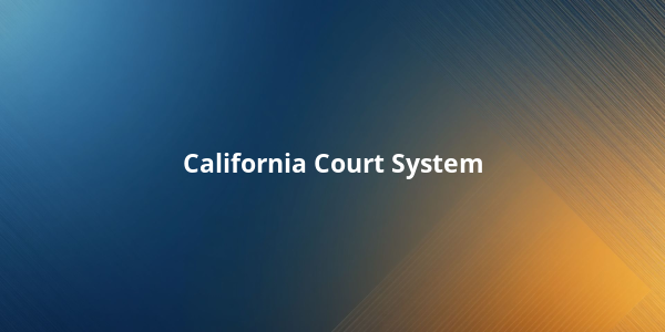 California Court System